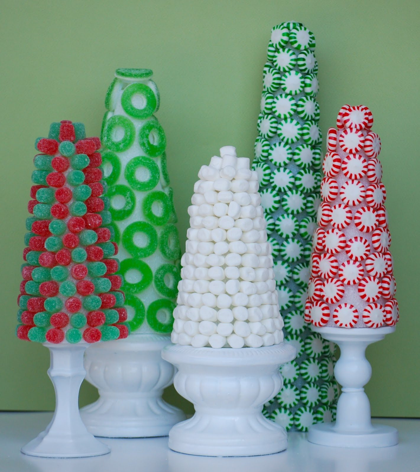 Candy Christmas Tree Craft
 The Sweetest Christmas Craft Candy Trees