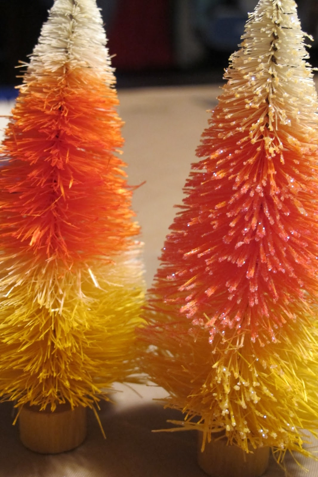 Candy Corn Christmas Tree
 Crafting With Beau Candy Corn Trees Halloween Decor