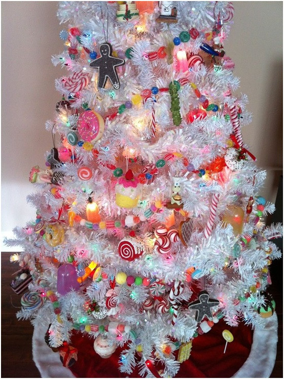 Candy Themed Christmas Tree
 Ideas for Christmas Decoration Themes