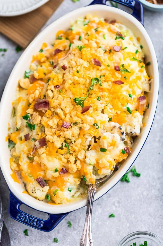 Cauliflower Thanksgiving Side Dishes
 Low Carb Cauliflower Casserole Recipe