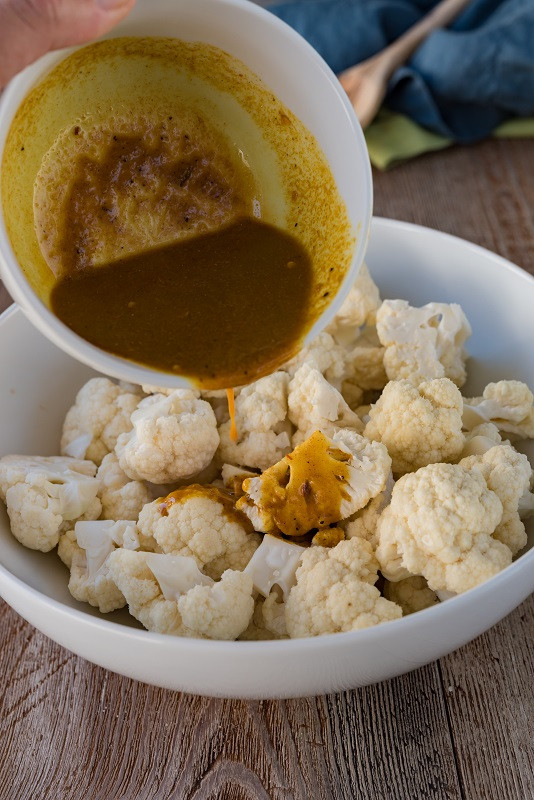 Cauliflower Thanksgiving Side Dishes
 Thanksgiving Side Dish Turmeric Ginger Roasted Cauliflower