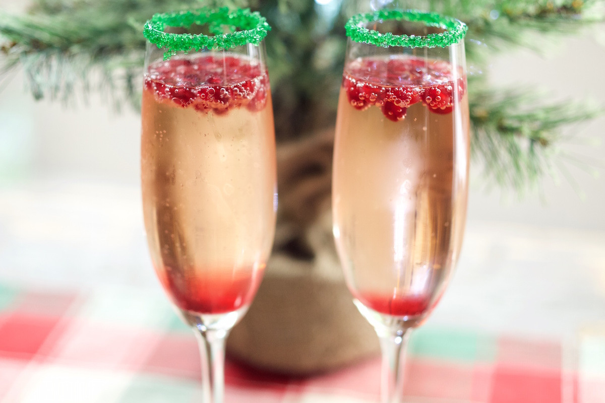 Champagne Christmas Drinks
 Christmas Champagne Cocktail Recipe Cooking With Janica