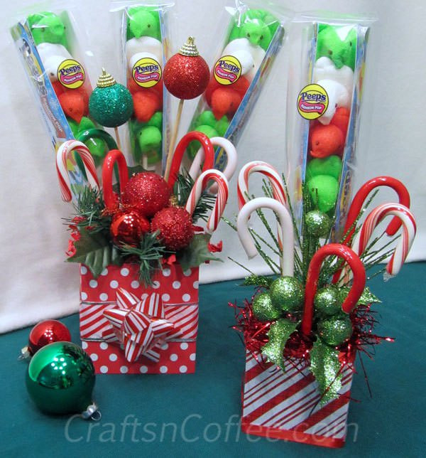 Cheap Christmas Candy
 12 Lovely Candy Gram Bouquets for the Whole Year