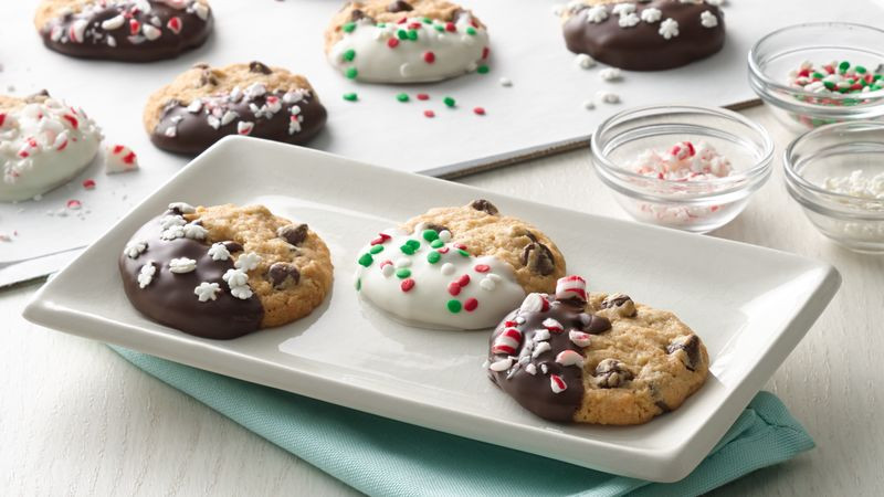 Cheap Christmas Cookies
 Chocolate Chip Christmas Cookies Recipe BettyCrocker
