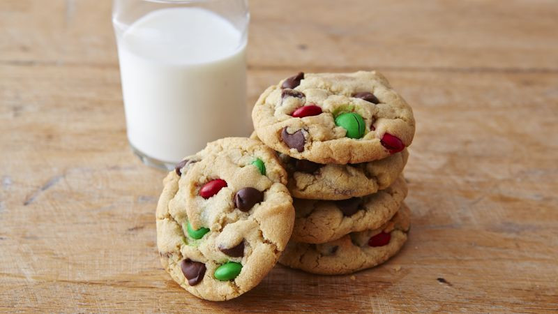 Choc Chip Christmas Cookies
 Chocolate Chip M&Ms™ Christmas Cookies Recipe