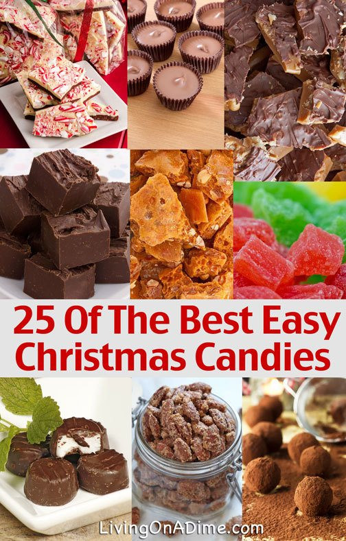 Chocolate Christmas Candy Recipes
 25 Easy Candy Recipes Perfect For The Holidays