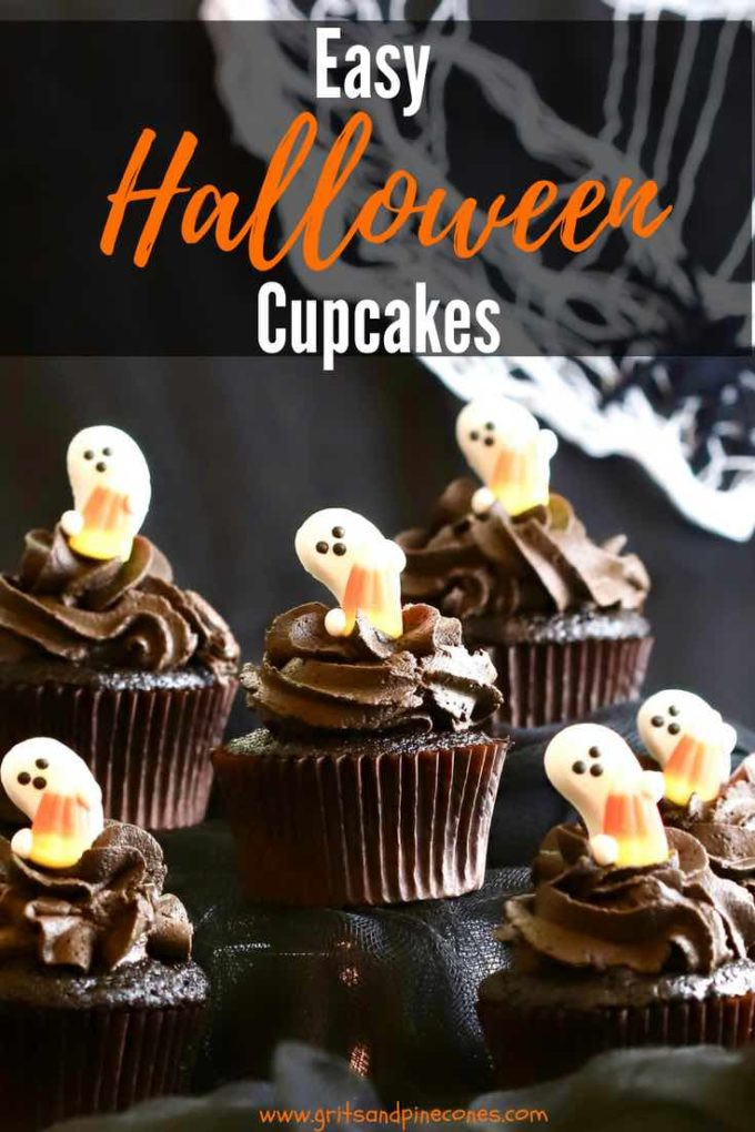 Chocolate Halloween Cupcakes
 Chocolate Halloween Cupcakes and Icing