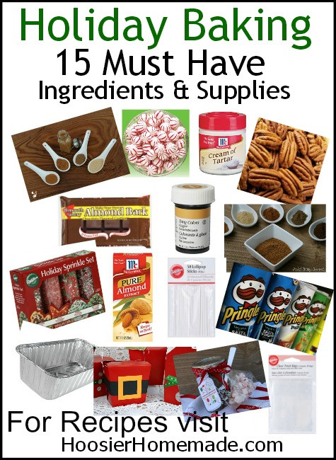 Christmas Baking Supplies
 Holiday Baking 15 Must Have Ingre nts and Supplies