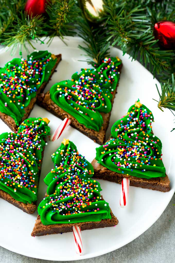 Christmas Brownies Ideas
 Christmas Tree Brownies Dinner at the Zoo