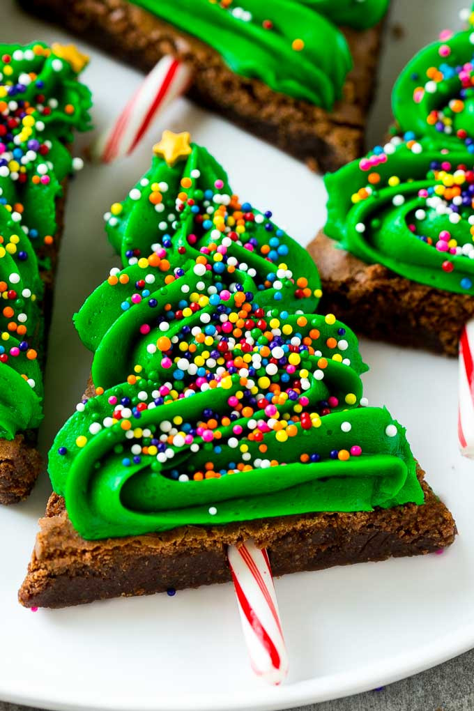 Christmas Brownies Ideas
 Christmas Tree Brownies Dinner at the Zoo