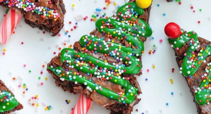 Christmas Brownies Ideas
 Kara s Party Ideas Brownie Christmas Trees Recipe