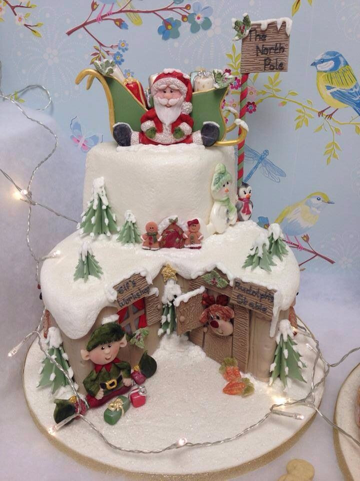 Christmas Cakes For Kids
 What a great Christmas cake for the kids