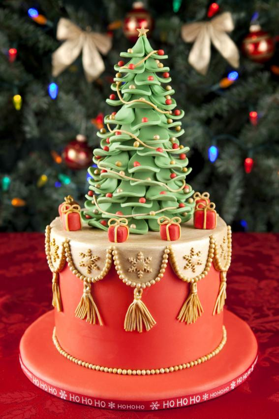 Christmas Cakes Images
 Top 10 Christmas Cake Designs [Slideshow]