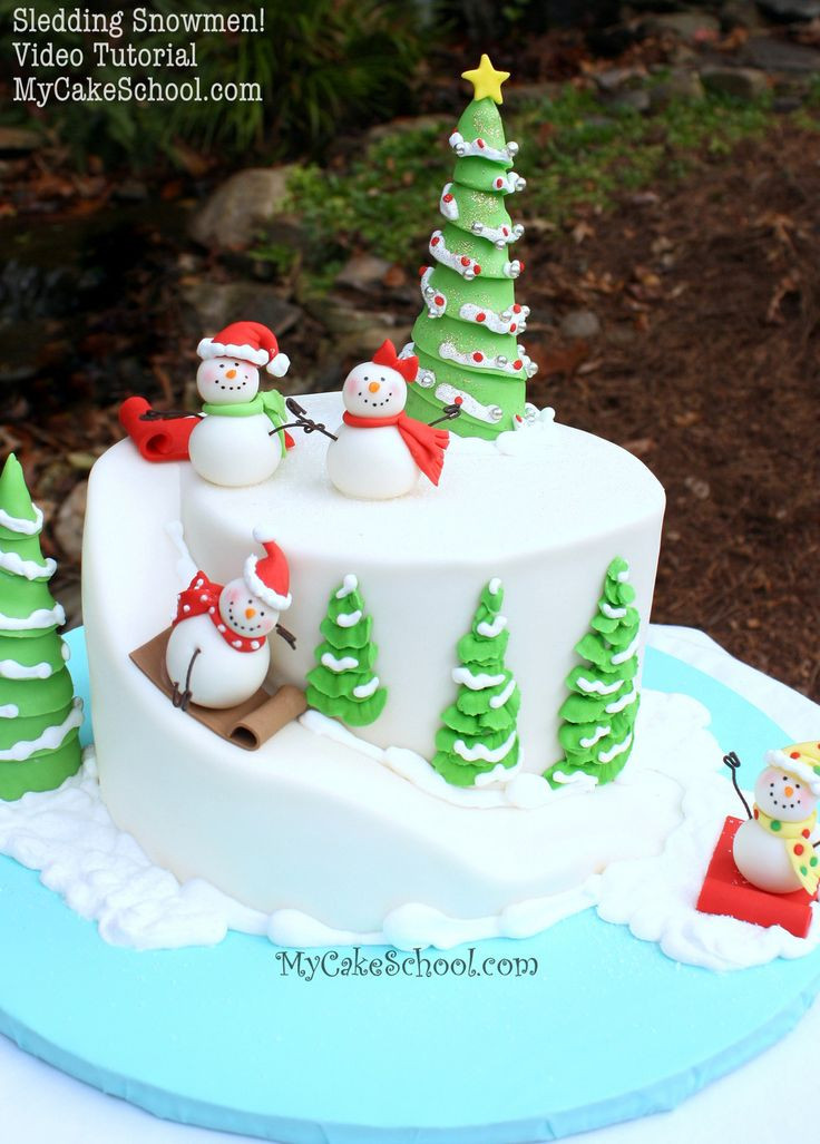 Christmas Cakes Pictures
 Best 25 Winter cakes ideas on Pinterest