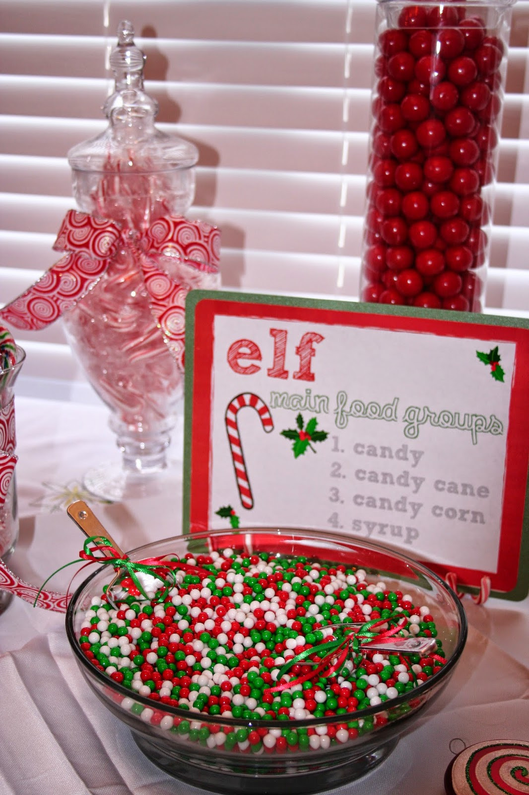 Christmas Candy Bar
 Classic Events By Kris Build a Better Candy Bar