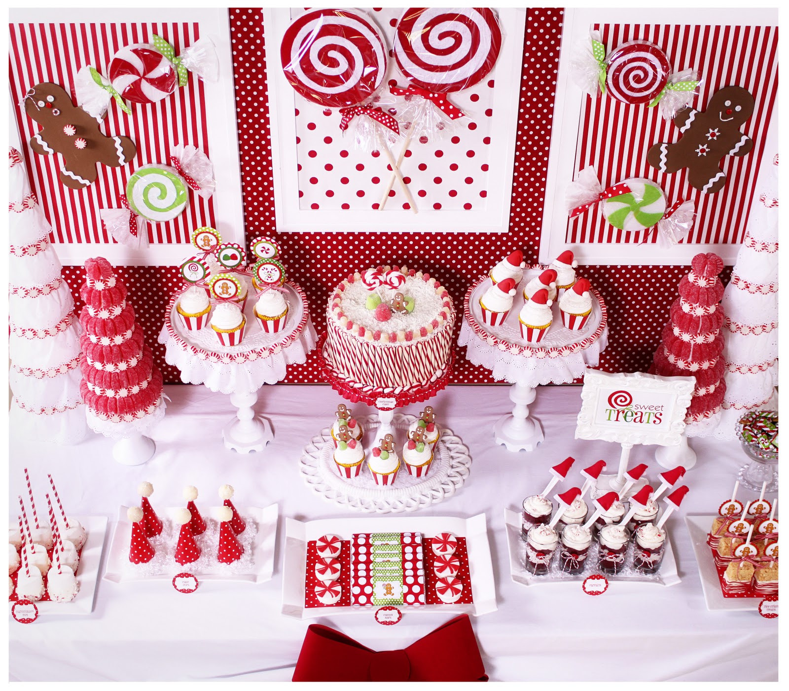 Christmas Candy Bar Ideas
 Kara s Party Ideas Candy Land Christmas Party