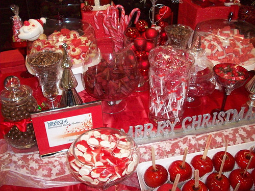 Christmas Candy Bars
 Wedding Candy Buffet Ideas