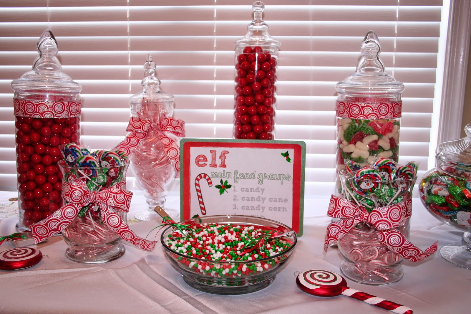 Christmas Candy Bars
 Classic Events By Kris Build a Better Candy Bar