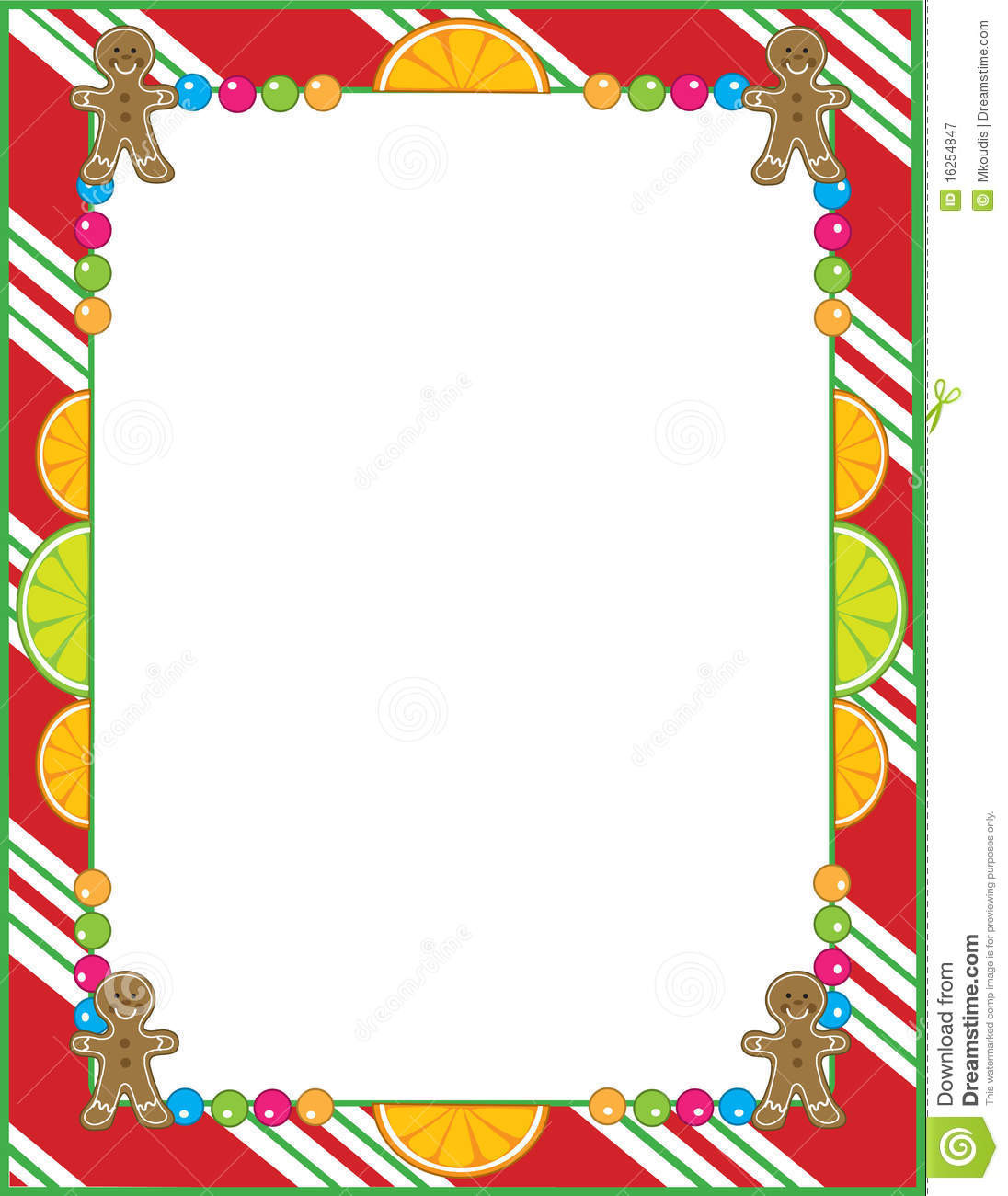 Christmas Candy Border
 Christmas Candy Border Royalty Free Stock graphy