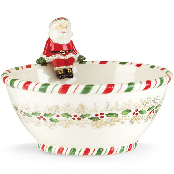 Christmas Candy Bowl
 kathy ireland Christmas Candy Bowl
