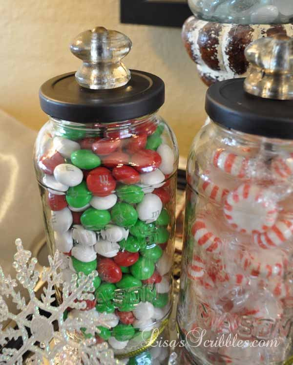 Christmas Candy Containers
 DIY Christmas Candy Jars
