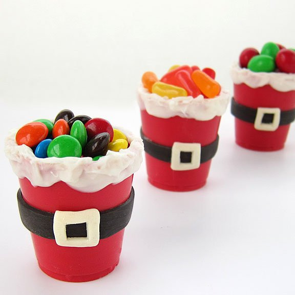 Christmas Candy For Kids
 Edible Santa Suit Candy Cups Hungry Happenings