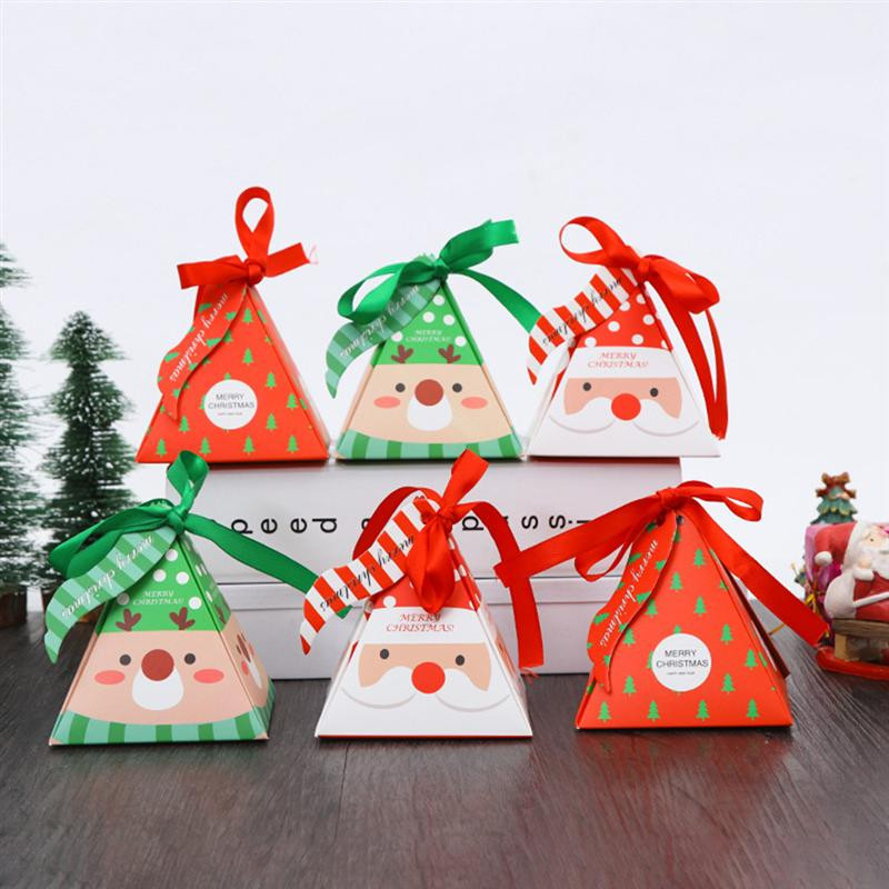 Christmas Candy Gift Boxes
 30pcs Christmas Paper Candy Gift Boxes Treats Biscuits