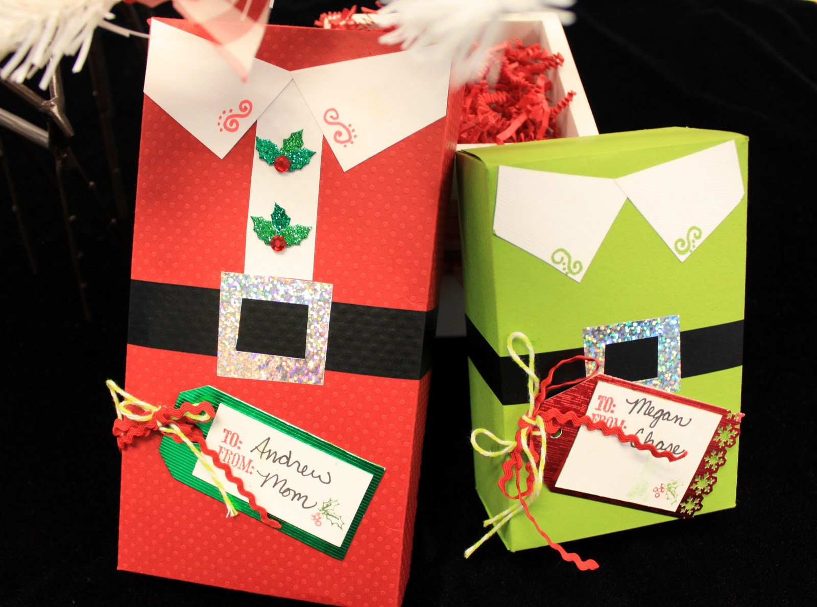 Christmas Candy Gift Boxes
 Oh My Crafts Blog Day 6 Holiday Candy Gift Boxes