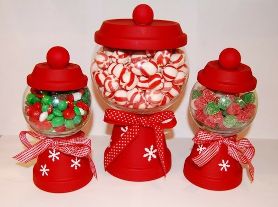 Christmas Candy Holders
 DIY Christmas candy holders Christmas