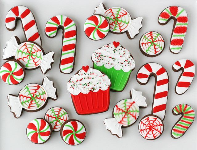 Christmas Candy Images
 Peppermint Candy Decorated Cookies – Glorious Treats