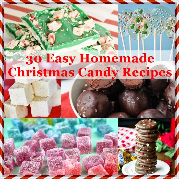 Christmas Candy Recipe
 The Domestic Curator 30 Easy Homemade Christmas Candy Recipes