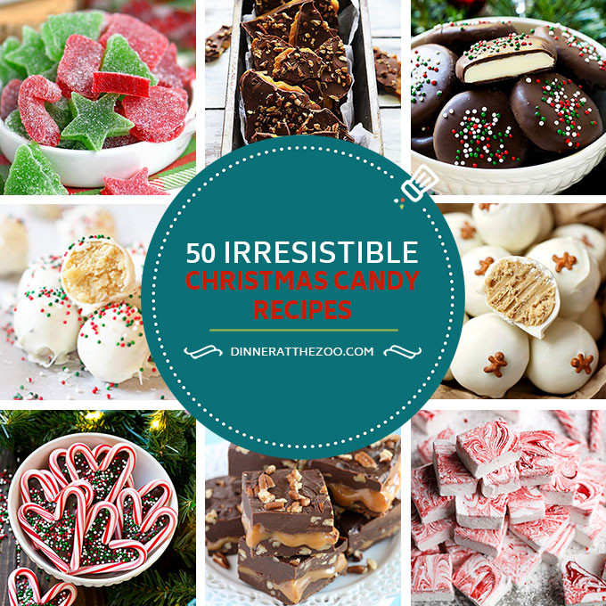 Christmas Candy Recipes Pinterest
 50 Irresistible Christmas Candy Recipes Dinner at the Zoo