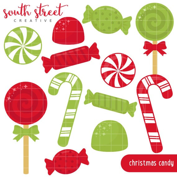 Christmas Candy Sale
 SALE Christmas Candy Canes Peppermint Cute by