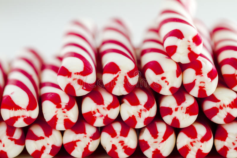 Christmas Candy Sticks
 Christmas Candy Canes And Peppermint Sticks Stock Image