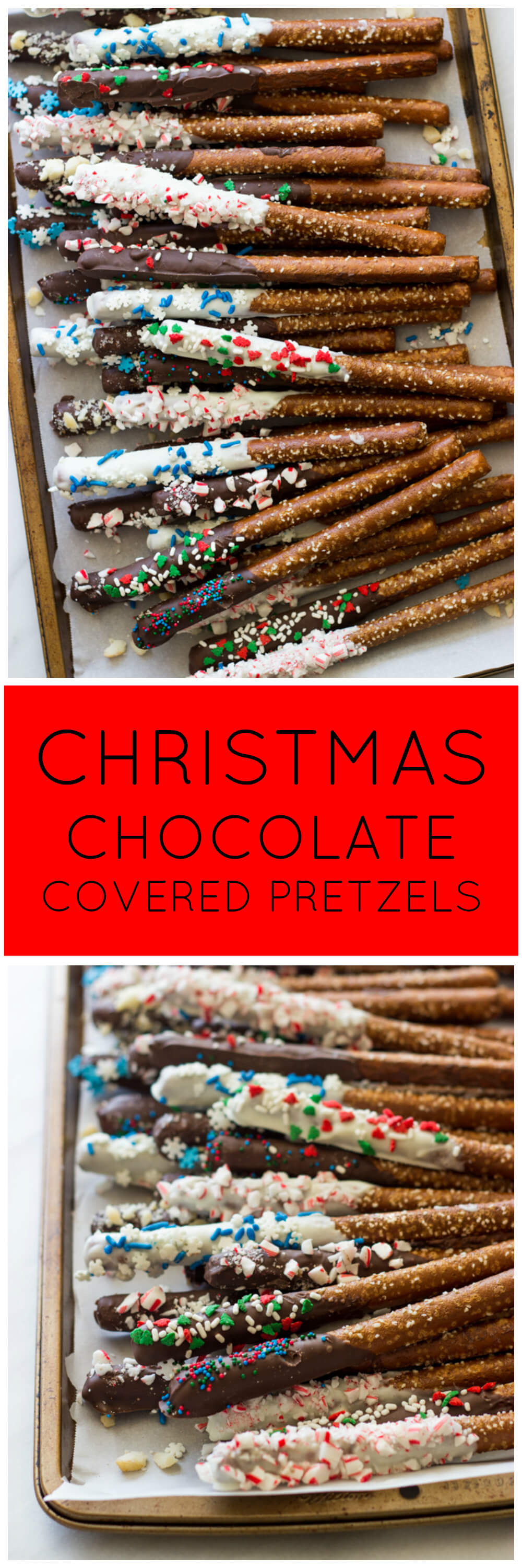 Christmas Chocolate Pretzels
 Christmas Chocolate Covered Pretzels Little Broken