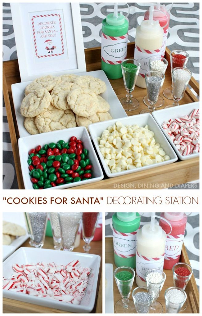 Christmas Cookie Baking Party
 Christmas Cookie Decorating Station Taryn Whiteaker