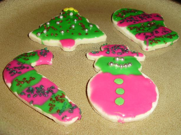 Christmas Cookie Icing That Hardens
 Low Fat Holiday Sugar Cookies With Icing That Hardens