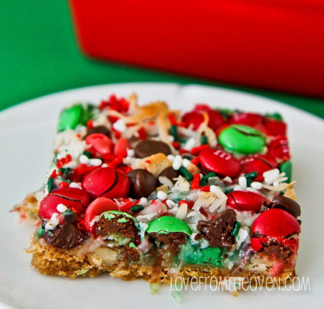 Christmas Cookies And Bars
 Christmas Magic Cookie Bars