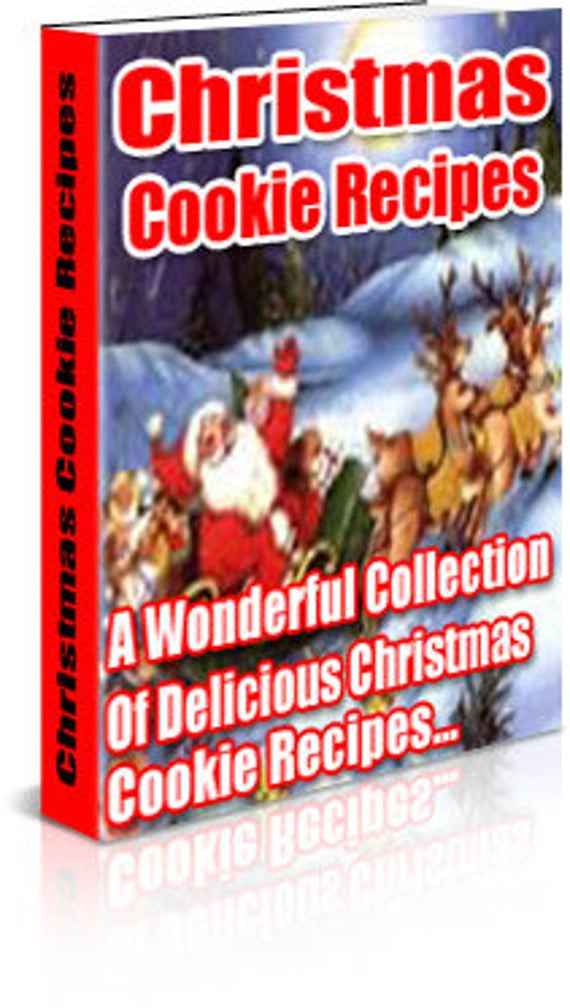 Christmas Cookies Book
 Christmas Cookie Recipe Book Instant Digital Download