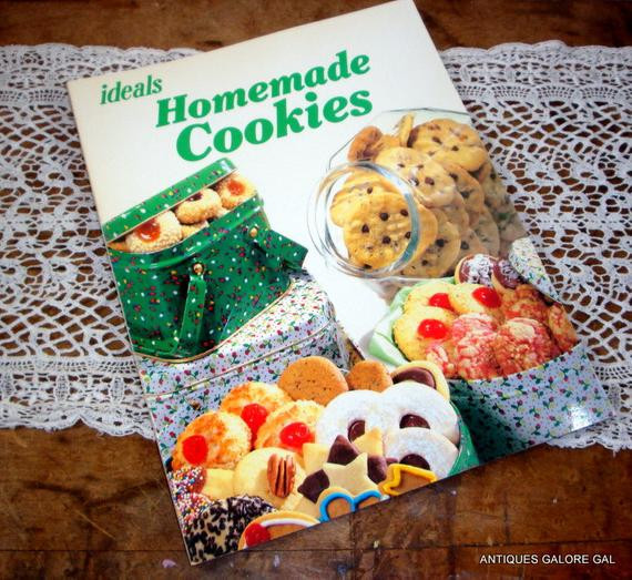 Christmas Cookies Cookbooks
 Vintage ideals Homemade Cookies Cookbook Holiday Cookie