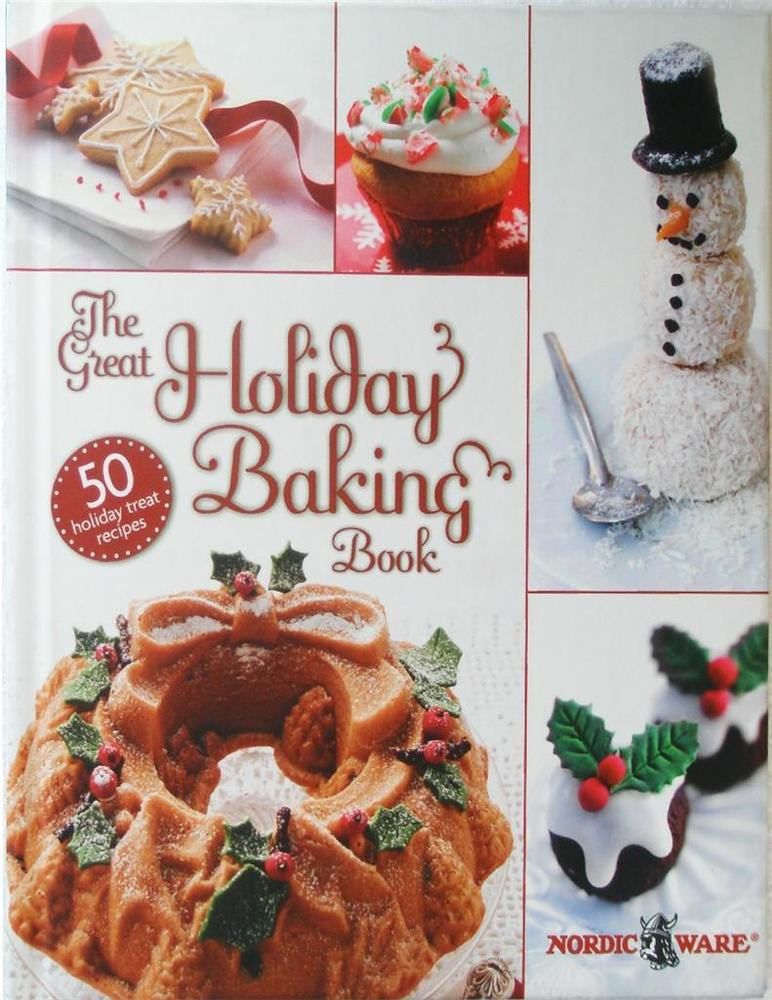 Christmas Cookies Cookbooks
 Nordicware GREAT HOLIDAY BAKING BOOK Hard Cover Cookbook