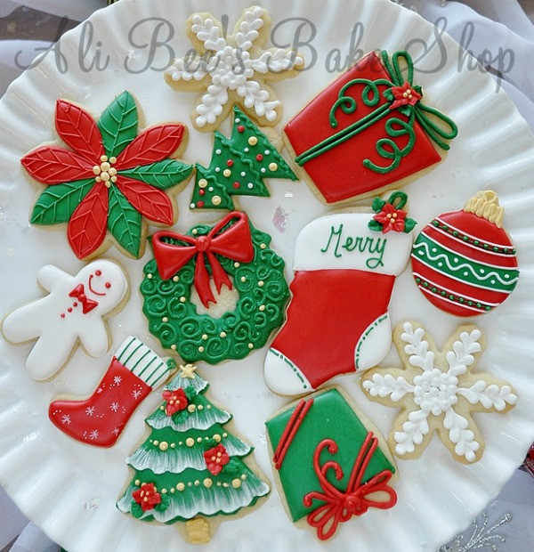 Christmas Cookies Decorating Ideas
 Tour of Christmas Cookies – The Sweet Adventures of Sugar