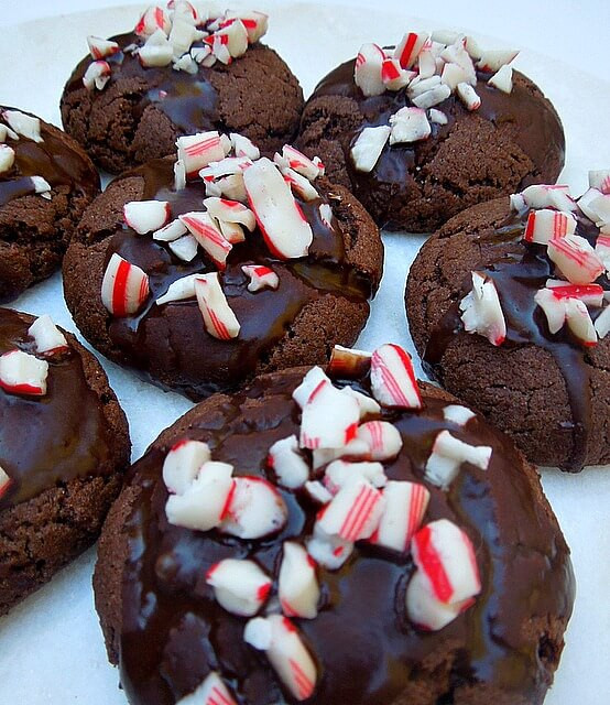 Christmas Cookies For Sale
 Chocolate Peppermint Cake Cookies