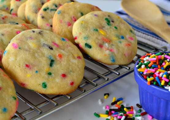 Christmas Cookies From Scratch
 Funfetti Cookies From Scratch Recipe Genius Kitchen