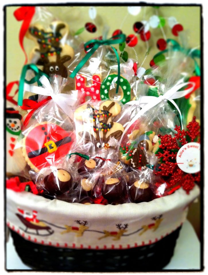 Christmas Cookies Gifts
 Christmas Cookie Gift Basket