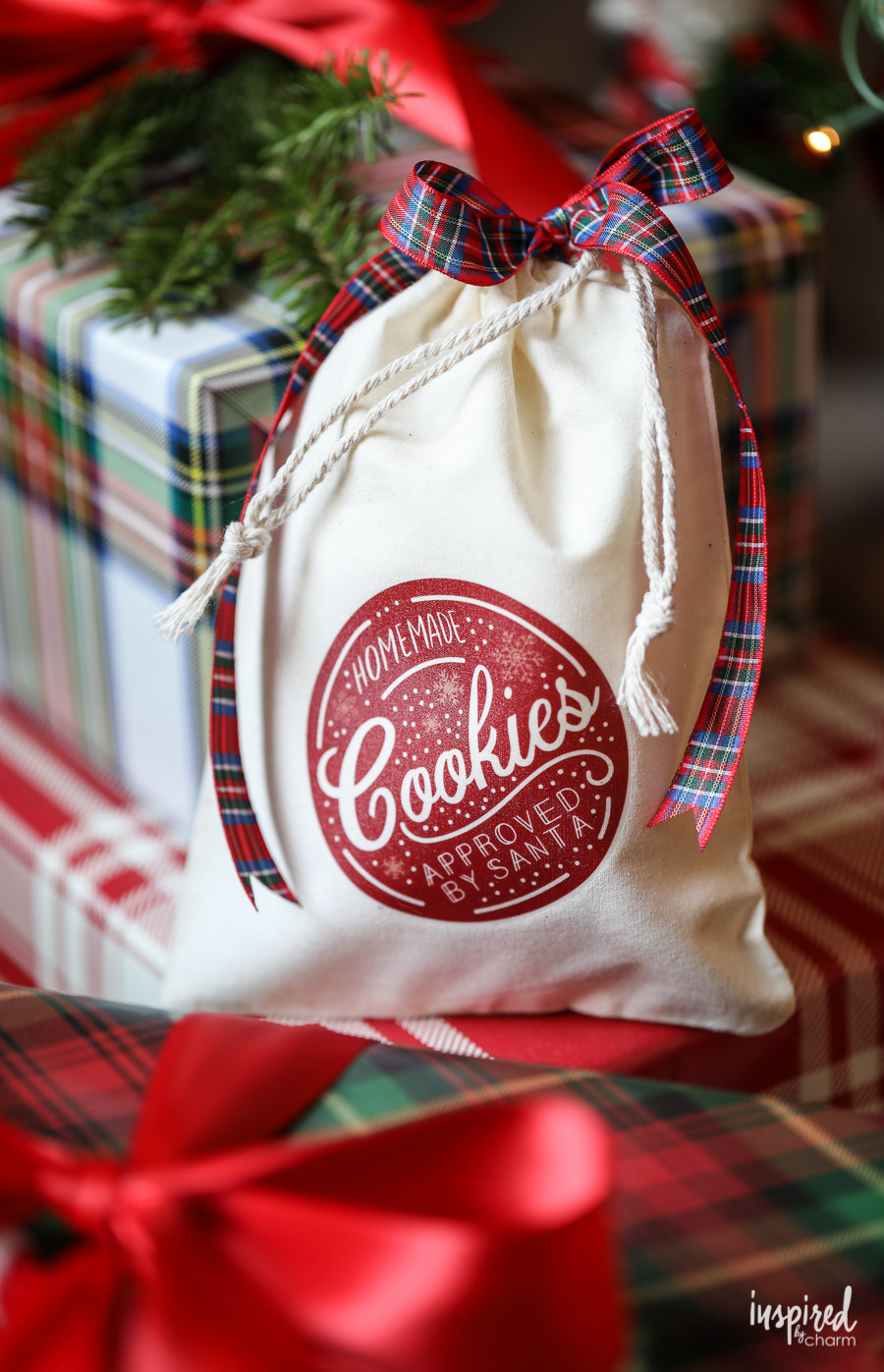 Christmas Cookies In A Bag
 DIY Christmas Cookie Bags with Printable Download