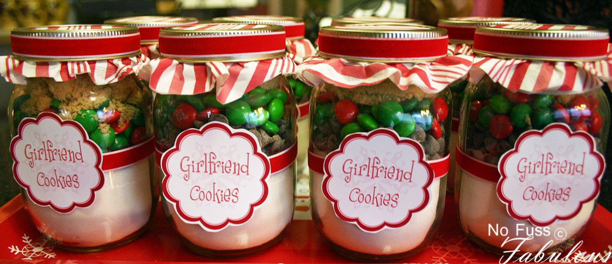 Christmas Cookies In A Jar Recipe
 Christmas Girlfriend Cookies in a Jar Loralee Lewis