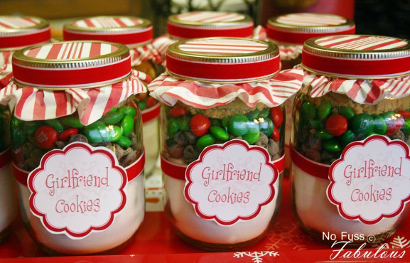 Christmas Cookies In A Jar Recipe
 Christmas Girlfriend Cookies in a Jar Loralee Lewis