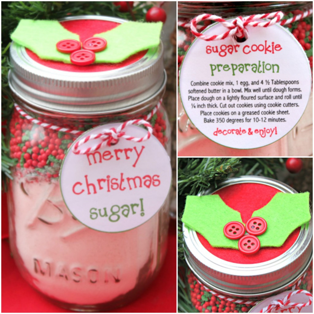 Christmas Cookies In A Jar Recipe
 Cookie Mix in a Mason Jar Christmas Gift