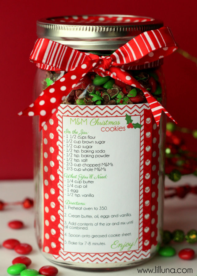 Christmas Cookies In A Jar Recipe
 Christmas Cookie Jar Gift Idea